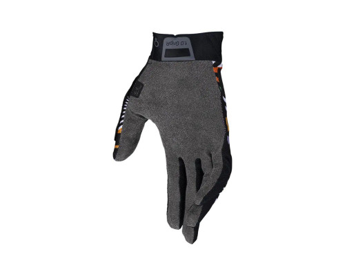 ВЕЛОСИПЕДНІ РУКАВИЧКИ LEATT (ЖІНОЧІ) MTB 1.0 GRIPR WOMEN GLOVE STRIPES КОЛІР ЧОРНИЙ/БІЗНОКОЛЬОРОВИЙ РОЗМІР XS