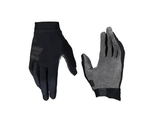 ВЕЛОСИПЕДНІ РУКАВИЧКИ LEATT MTB 1.0 GRIPR GLOVE STEALTH КОЛІР ЧОРНИЙ РОЗМІР M