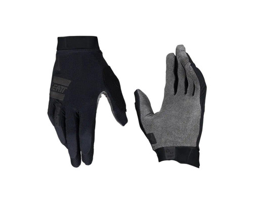 ВЕЛОСИПЕДНІ РУКАВИЧКИ LEATT MTB 1.0 GRIPR GLOVE STEALTH КОЛІР ЧОРНИЙ РОЗМІР S