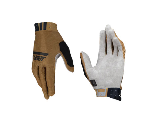 ВЕЛОСИПЕДНІ РУКАВИЧКИ LEATT MTB 2.0 X-FLOW GLOVE PEANIT КОЛІР КОРИЧНЕВИЙ РОЗМІР S