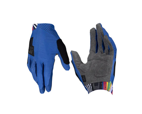ВЕЛОСИПЕДНІ РУКАВИЧКИ LEATT MTB 3.0 ENDURANCE GLOVE BLUE COLOR BLUE SIZE M