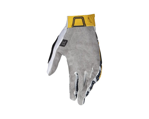 ВЕЛОСИПЕДНІ РУКАВИЧКИ LEATT MTB 4.0 LITE GLOVE GOLD КОЛІР БІЛИЙ/ЗОЛОТИЙ/ЧОРНИЙ РОЗМІР S