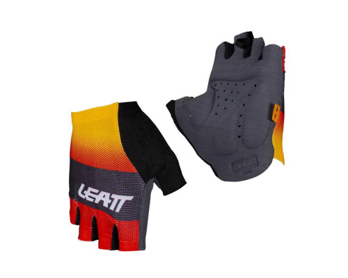 ВЕЛОСИПЕДНІ РУКАВИЧКИ LEATT MTB 5.0 ENDURANCE RED КОЛІР ЧЕРВОНИЙ/ПОМАРАНЧЕВИЙ/СІРИЙ/ЧОРНИЙ РОЗМІР S