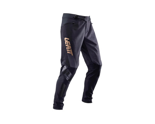 ВЕЛОШТАНИ LEATT (ДИТЯЧІ) MTB GRAVIЗАДНІ4.0 JUNIOR PANT BLACK КОЛІР ЧОРНИЙ/ЗОЛОТИЙ РОЗМІР S 120/130 см