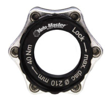MOTO-MASTER ВЕЛОСИПЕДНИЙ АДАПТЕР CENTERLOCK 6 ?RUB O? 20mm колір чорний SREBRNY