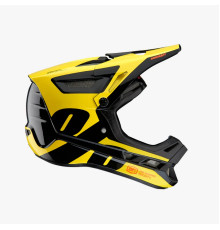 100 PROCENT MTB ВЕЛОСИПЕДНИЙ ШОЛОМ AIRCRAFT COMPOSITE LTD МОДЕЛЬ NEON YELLOW КОЛІР ЧОРНИЙ/ЖОВТИЙ РОЗМІР L (59-60 СМ)