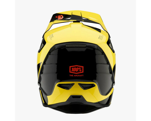 100 PROCENT MTB ВЕЛОСИПЕДНИЙ ШОЛОМ AIRCRAFT COMPOSITE LTD МОДЕЛЬ NEON YELLOW КОЛІР ЧОРНИЙ/ЖОВТИЙ РОЗМІР M (57-58 СМ)