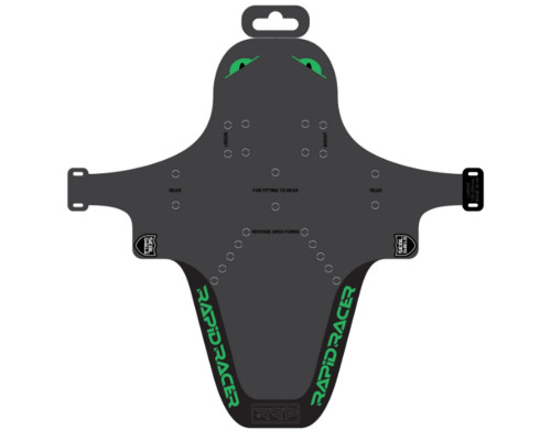 RAPID RACER PRODUCT RRP BIKE FENDER ENDUROGUARD СТАНДАРТ КОЛІР ЧОРНИЙ/ЗЕЛЕНИЙ
