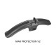 RAPID RACER PRODUCT RRP ПЕРЕДНЄ КРИЛО ВЕЛОСИПЕДА PROGUARD БОЛТ НА V2 ПЕРЕДНИЙ МАКСИМАЛЬНИЙ ЗАХИСТ КОЛІР ЧОРНИЙ (ВСТАНОВЛЕНО НА ПІДКОВОНАТИЧНІ БОЛТИ АМОРТИЗАТОРА)