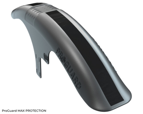 RAPID RACER PRODUCT RRP ПЕРЕДНЄ КРИЛО ВЕЛОСИПЕДА PROGUARD ПЕРЕДНИЙ МАКСИМАЛЬНИЙ ЗАХИСТ КОЛІР ЧОРНИЙ (ВСТАНОВЛЕНО НА ЗАЖИМАХ)