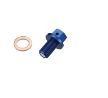 ПРОБКА ЗЛИВУ МАСЛА ACCEL YAMAHA YZ/YZF '07-'18 BLUE (MDP-06BL)
