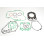ATHENA Комплект Прокладок для двигуна KAWASAKI KX 250 87