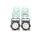 ATHENA Прокладка TOP-END KAWASAKI VN800 VULCAN`95-99, VN800 VULCAN CLASSIC`96-00