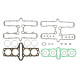 ATHENA Прокладка TOP-END KAWASAKI Z650B/C`77-80, Z650SR`79-80, Z650F`81-82