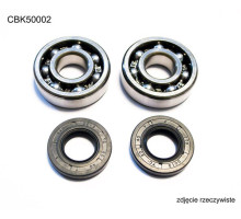 Bearing worx підшипники коленвала kawasaki kx 65/80/85, suzuki rm 60/65 (ntn) (made in japan) (24-1006)