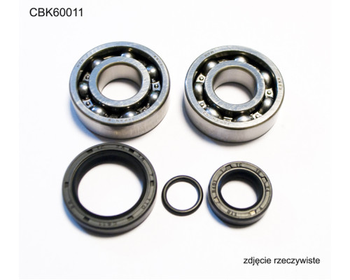 Bearing worx підшипники коленвала ktm sx 50 10-12, sx50 mini 09-15 (ntn) (made in japan) (24-1099)