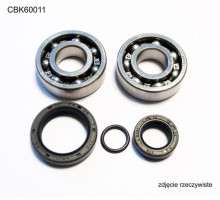 Bearing worx підшипники коленвала ktm sx 50 10-12, sx50 mini 09-15 (ntn) (made in japan) (24-1099)