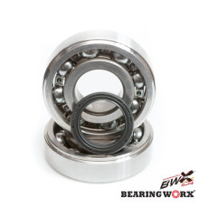 Bearing worx підшипники коленвала з Прокладкими kawasaki kx 125 88-07 (ntn) (made in japan) (24-1008)