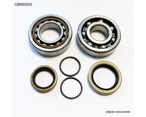 Bearing worx підшипники коленвала з Прокладкими ktm sx/exc 125/200 98-22 (ntn) (made in japan) (23.cbs62001) (24-1097)