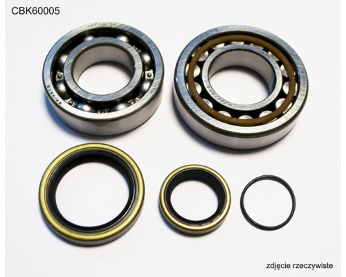 Bearing worx підшипники коленвала з Прокладкими ktm sx/exc 250/300 04-19, freeride 250r '14-'17, husqvarna te/tc 250/300 '14-'14, husaberg te250/300 11-14 (ntn) (made in japan) 1098) = cbk35001
