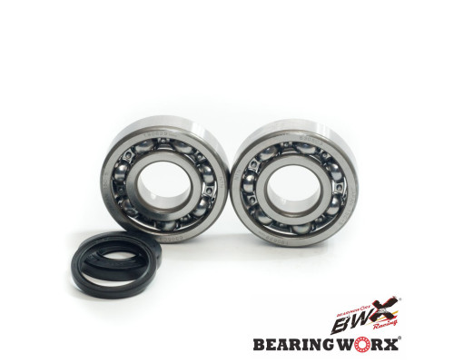 Bearing worx підшипники коленвала з Прокладкими husqvarna cr250 99-04, wr250 99-13, wr300 98-13 (ntn) (made in japan) (24-1107)