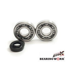 Підшипник worx коленвала підшипники з сальниками kawasaki kdx 200 '91-'06, kdx 220 '97-'05 (ntn) (made in japan) (24-1045)
