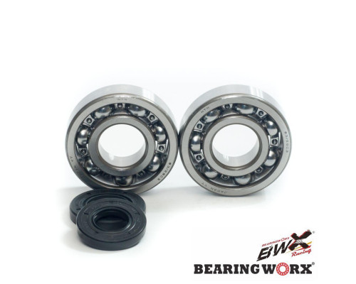 Bearing worx підшипники коленвала з Прокладкими kawasaki kx 250 87-01 (ntn) (made in japan) (24-1010)
