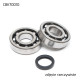 Bearing worx підшипники коленвала з сальниками suzuki rmz 450 05-07 (ntn) (made in japan) (23.cbs34005) (k050)