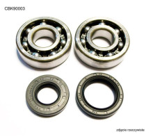 Bearing worx підшипники коленвала з Прокладкими YAMAHA yz 125 01-04 (ntn) (made in japan) (24-1025)