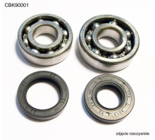 Bearing worx підшипники коленвала з сальниками YAMAHA yz 80/85 93-18 (ntn) (made in japan) (24-1023)