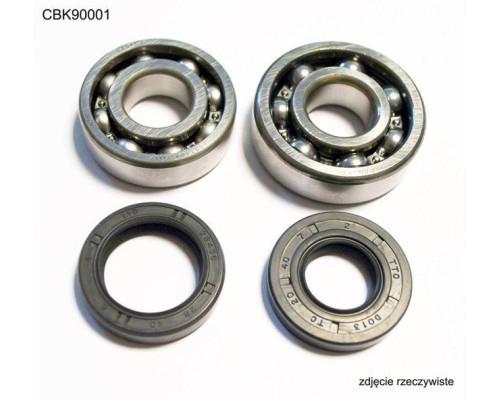 Bearing worx підшипники коленвала з сальниками YAMAHA yz 80/85 93-18 (ntn) (made in japan) (24-1023)