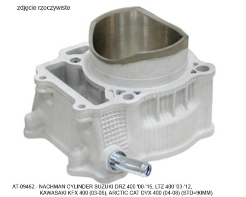 Циліндр bronco suzuki drz 400 (00-15), ltz 400 (03-14), arctic cat dvx 400 (04-08) std = 90mm (40001,p400510100001)