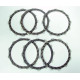 ДИСКИ ЗЧЕПЛЕННЯ BRONCO KAWASAKI KLF 400 '93-'98, SUZUKI LT-F 400/500 '02-'07, ARCTIC CAT 400/454/500 (EBS4439)