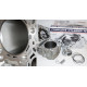 Циліндр комплект YAMAHA yfm 700 grizzly '07-'13, rhino '08-'13 big bore (+3mm=727cm3) (чавунна втулка)