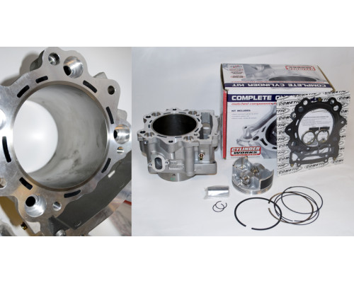 Циліндр комплект YAMAHA yfm 700 raptor '06-'14 big bore (+3mm=727cm3) (чавунна втулка)
