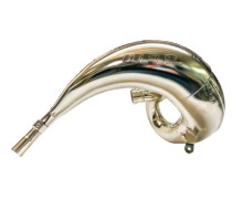 DEP PIPES Броньований нікельований дифузор/камера/резонансна трубка (FRONT EXHAUST PIPE NICKEL): BETA 250/300 RR '14 - '23 (WZMOCNIONY 1,2MM)