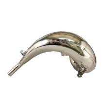 DEP PIPES Броньований нікельований дифузор/камера/резонансна трубка (FRONT EXHAUST PIPE NICKEL): SHERCO 250/300 FACTORY '18-. RACE '19- (WZMOCNIONY 1,2 MM)