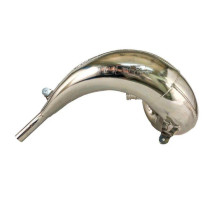 DEP PIPES Броньований нікельований дифузор/камера/резонансна трубка (FRONT EXHAUST PIPE NICKEL): SHERCO 250/300 FACTORY '18-. RACE '19- (WZMOCNIONY 1,2 MM)
