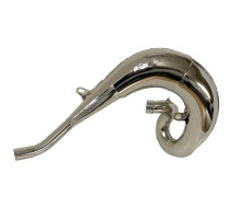 DEP PIPES Броньований нікельований дифузор/камера/резонансна трубка (FRONT EXHAUST PIPE NICKEL): SX 250/300 '23-, EXC-TBI 24-, HUSQVARNA TE 250/300 24-, (WZMOCNIONY 1,2 MM) (Кришка CARBON DO DYFUZORA TO: PROMX-OW38)