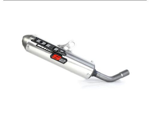 DEP PIPES Глушник / ВИХЛОПНА ВІДВОДКА KTM SX 65 16-, HUSQVARNA TC 65 16-, GASGAS MC 65 21- колір SREBRNY