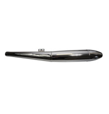 EMGO 2024/12 ВИХЛОПНИЙ НАКІНЕЧНИК (ГЛУШНИК) CHROMOWANA LEWA (NA WZ?R ORYGINA?U) BMW R 50 / 5, R75 / 5, R 60 / 5 '69-'72 (D?UGO?? 81,5CM)