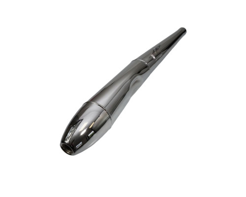 EMGO 2024/12 ВИХЛОПНИЙ НАКІНЕЧНИК (ГЛУШНИК) CHROMOWANA LEWA (NA WZ?R ORYGINA?U) BMW R 50 / 5, R75 / 5, R 60 / 5 '69-'72 (D?UGO?? 81,5CM)