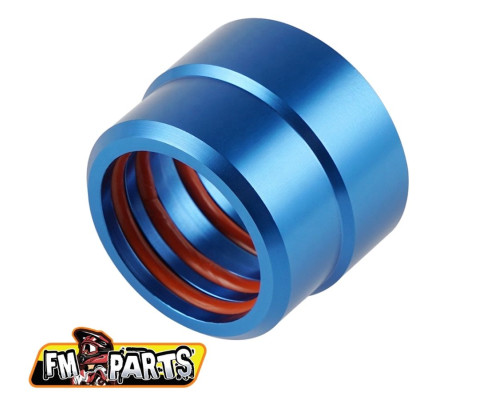 FM-PARTS ??CZNIK MI?DZY DYFUZOREM A ГлушникIEM KTM/HUSQVARNA '17-'23 колір NIEBIESKI
