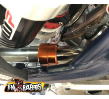 FM-PARTS ??CZNIK MI?DZY DYFUZOREM A ГлушникIEM KTM/HUSQVARNA '17-'23 колір ПОМАРАНЧЕВИЙ