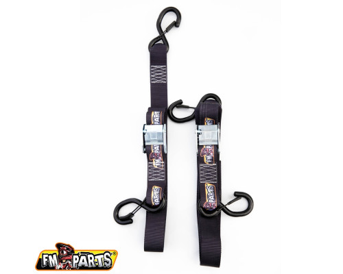 FM-PARTS PASY TRANSPORTOWE DO MOCOWANIA MOTOCYKLA колір чорний