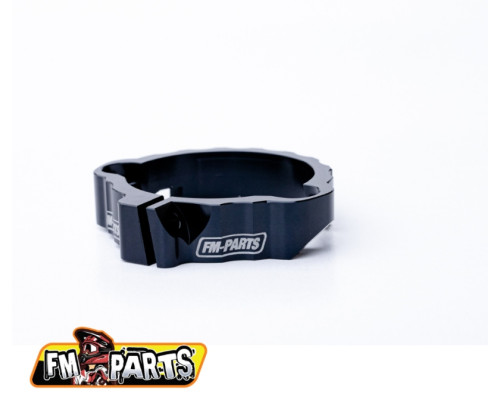 FM-PARTS WZMOCNIENIE WYLOTU WYDECHOWEGO (FLANSZA) KTM/HUSQVARNA '17-'24 колір чорний