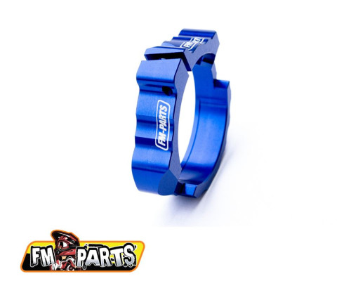 FM-PARTS WZMOCNIENIE WYLOTU WYDECHOWEGO (FLANSZA) KTM/HUSQVARNA '17-'24 колір NIEBIESKI