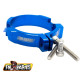 FM-PARTS WZMOCNIENIE WYLOTU WYDECHOWEGO (FLANSZA) KTM/HUSQVARNA '17-'24 колір NIEBIESKI
