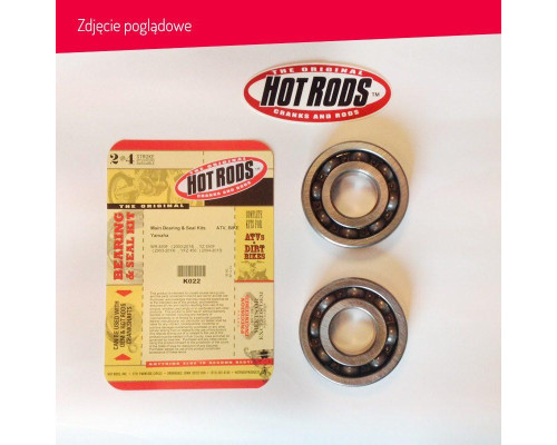 Підшипники коленвала hot rods suzuki rmz 450 (05-07)