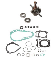 HOT RODS BOTTOM KIT ARCTIC CAT 400 DVX '04-'08, KAWASAKI KFX 400 '03-'06, SUZUKI LT-Z 400 '03-'08 (КОЛІНВАЛ, ПІДШИПНИКИ, САЛЬНИКИ, ПРОКЛАДКИ)